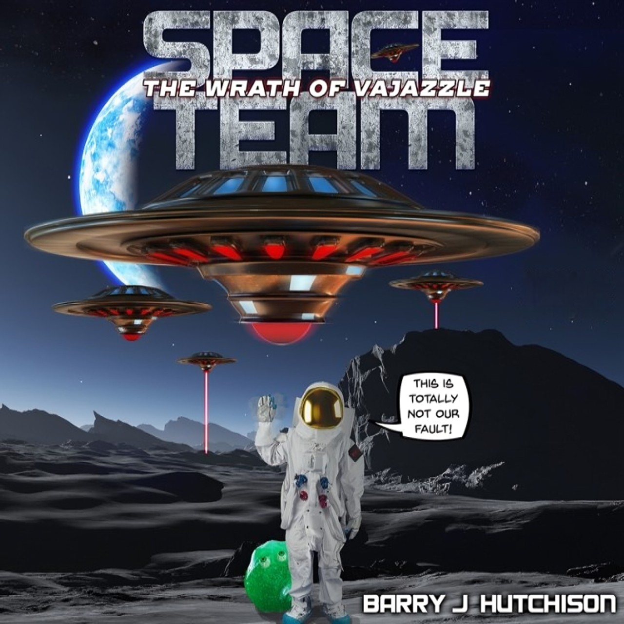Audiobook cover for Space Team