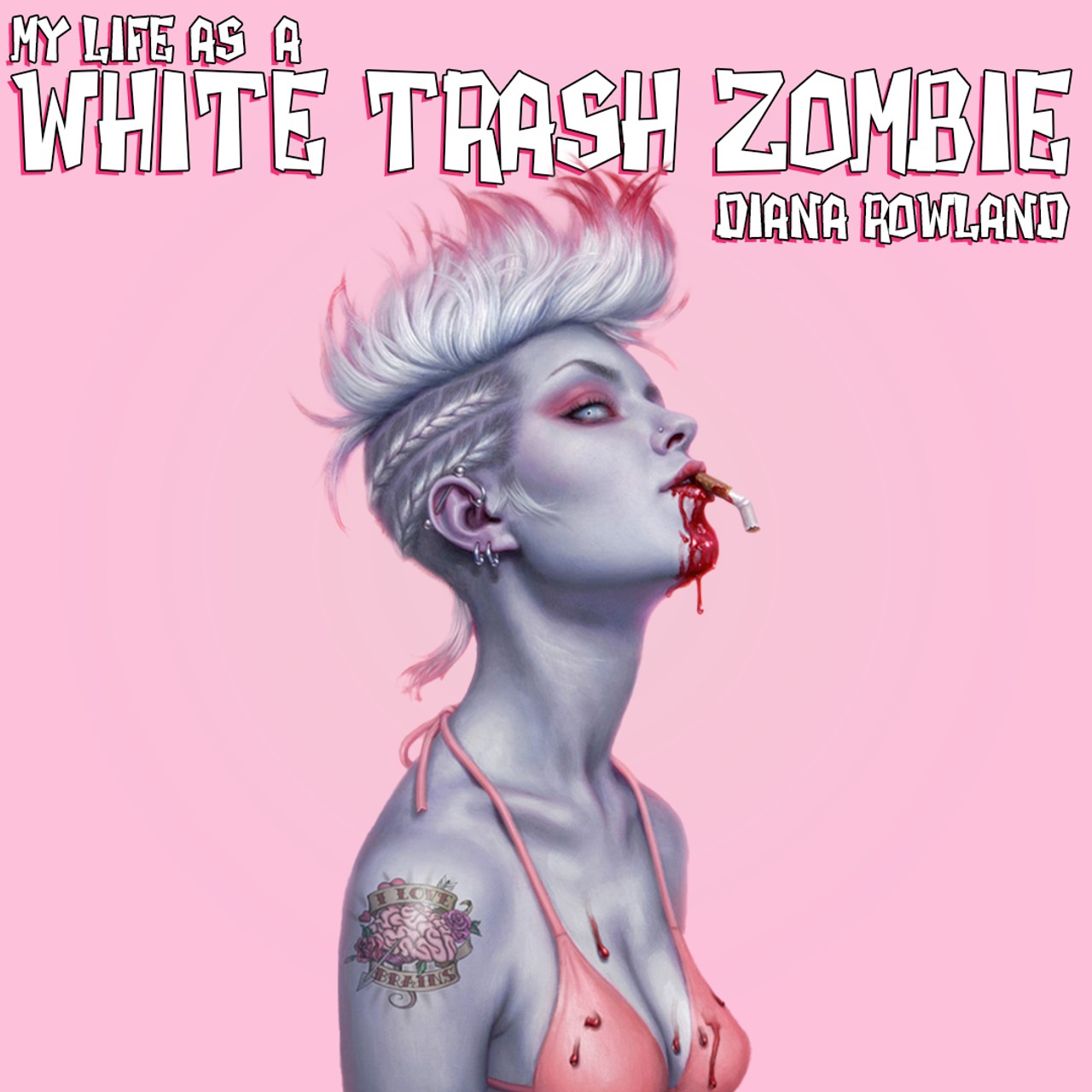 Audiobook cover for My Life As A White Trash Zombie