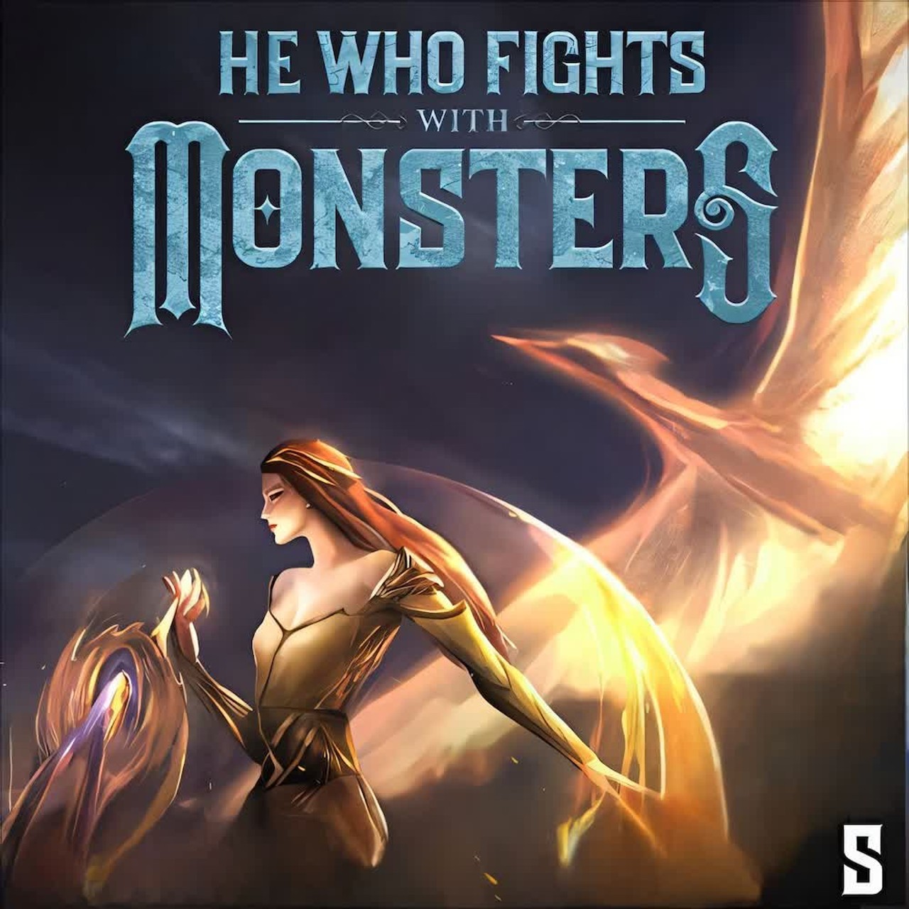 Audiobook cover for He Who Fights with Monsters