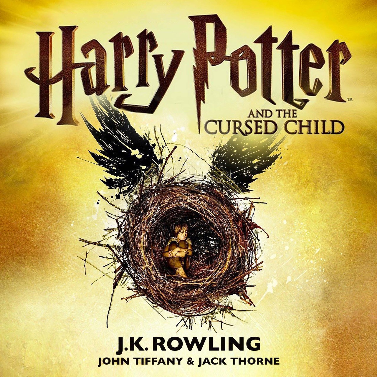 Audiobook cover for Harry Potter and the Cursed Child