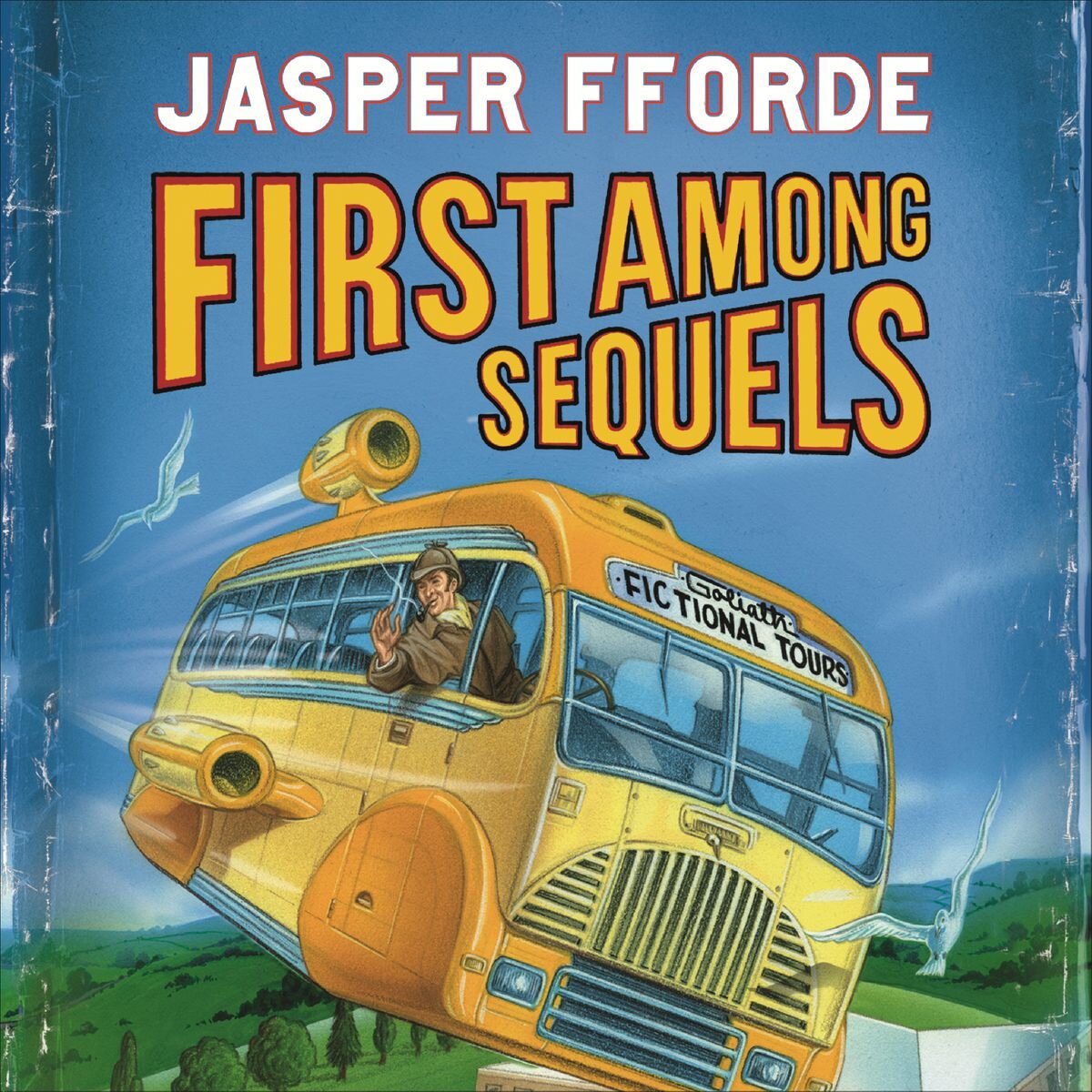 Audiobook cover for First Among Sequels (Thursday Next, #5)