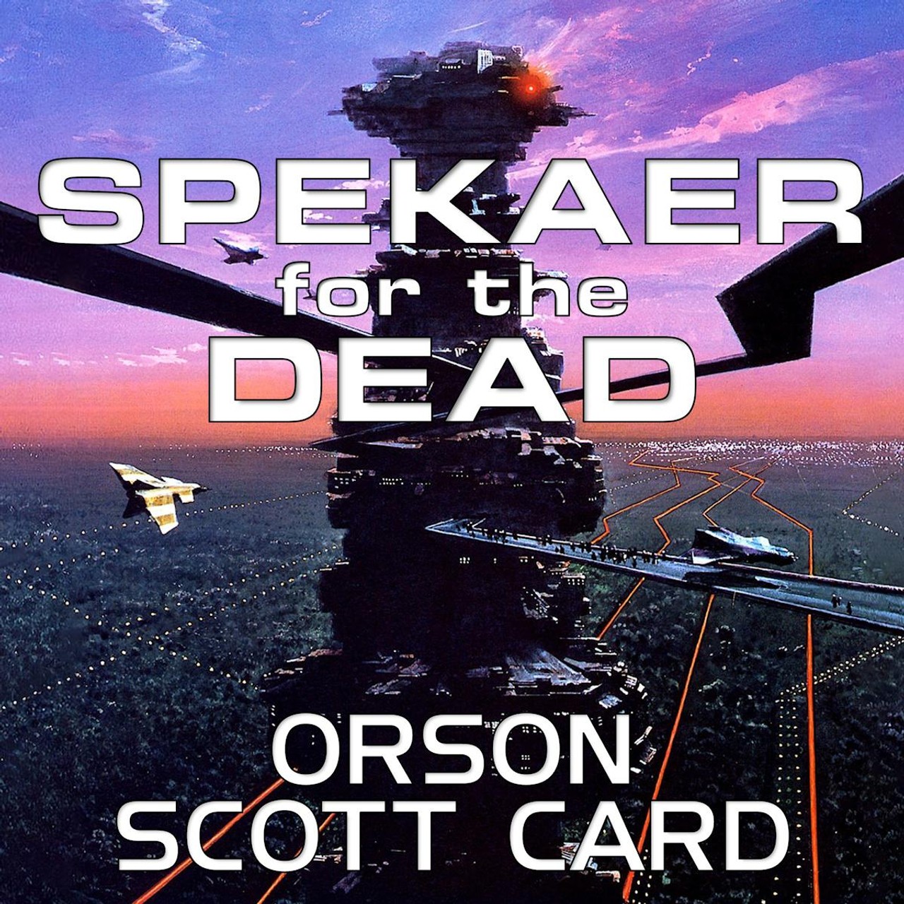 Audiobook cover for Speaker for the Dead