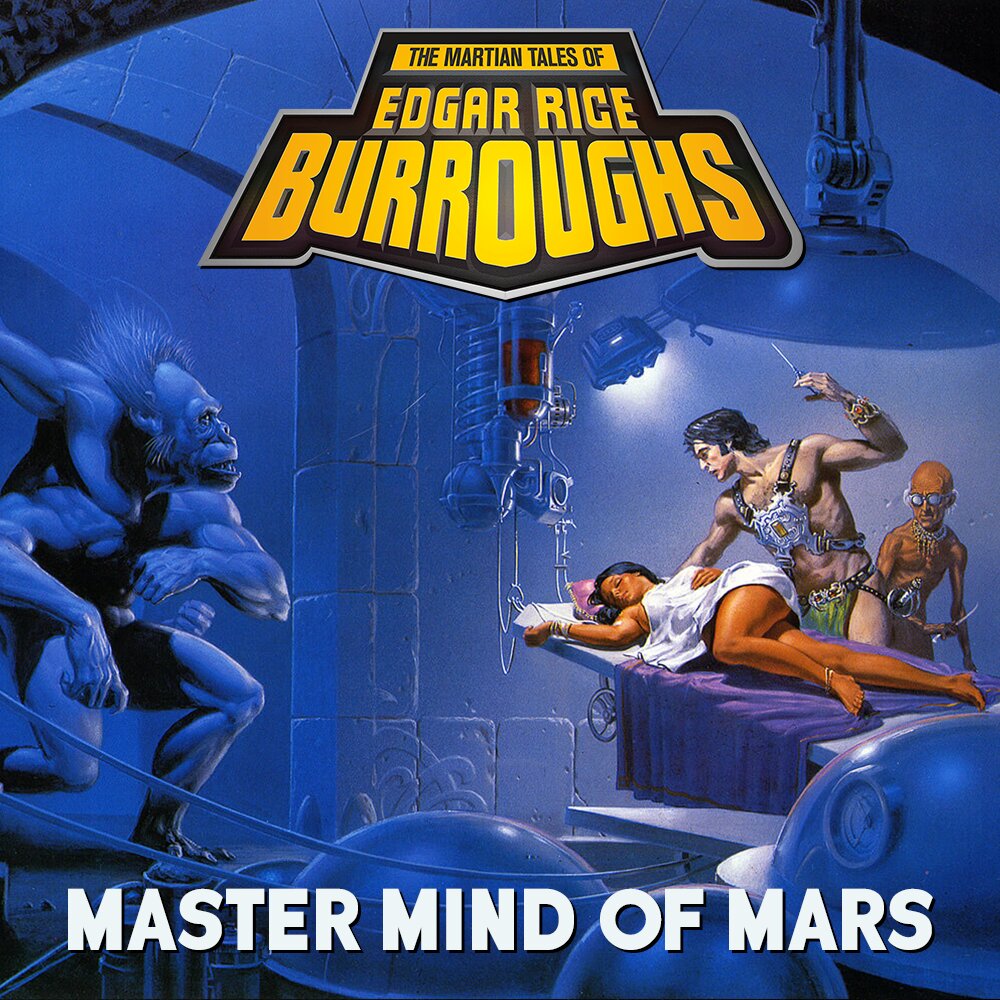 Audiobook cover for The Master Mind of Mars