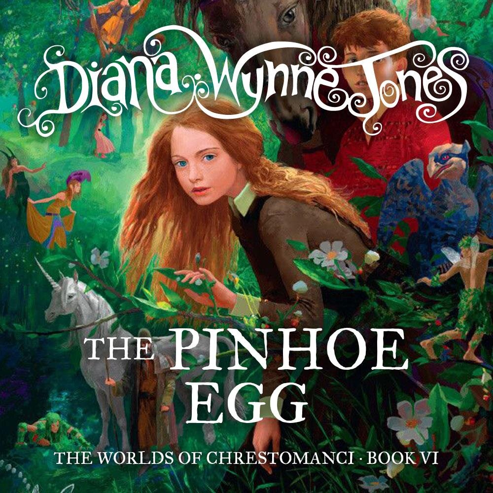 Audiobook cover for The Pinhoe Egg (Chrestomanci, Book 6)