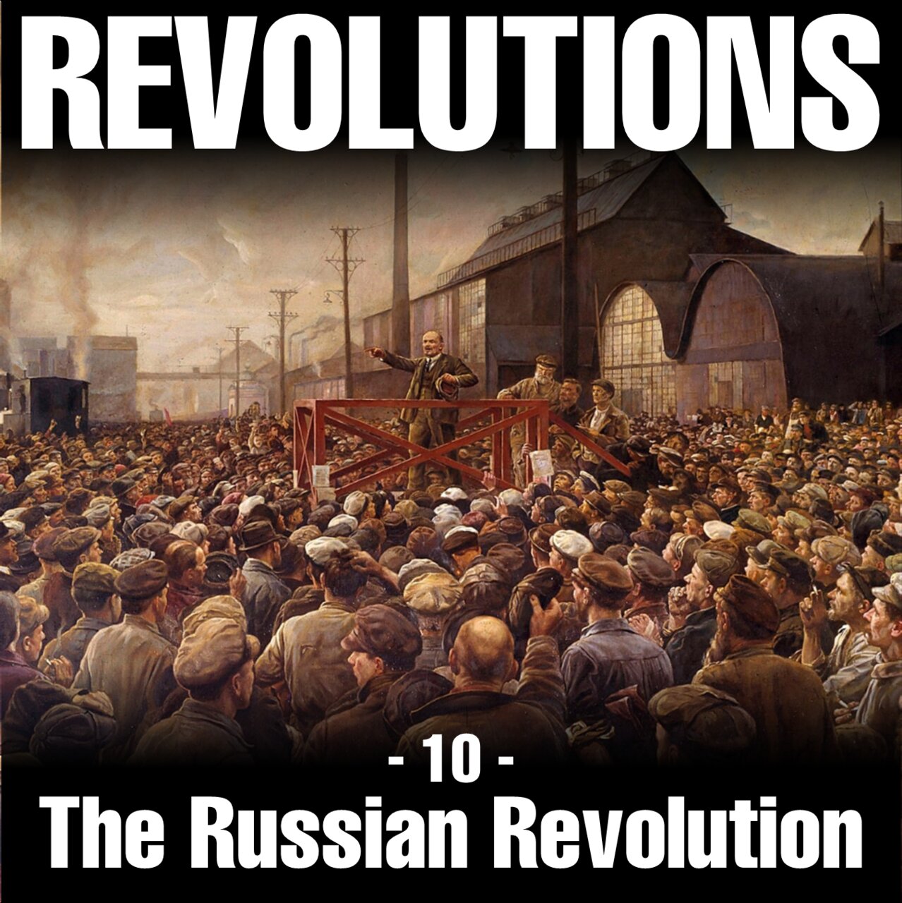 Audiobook cover for The Russian Revolution
