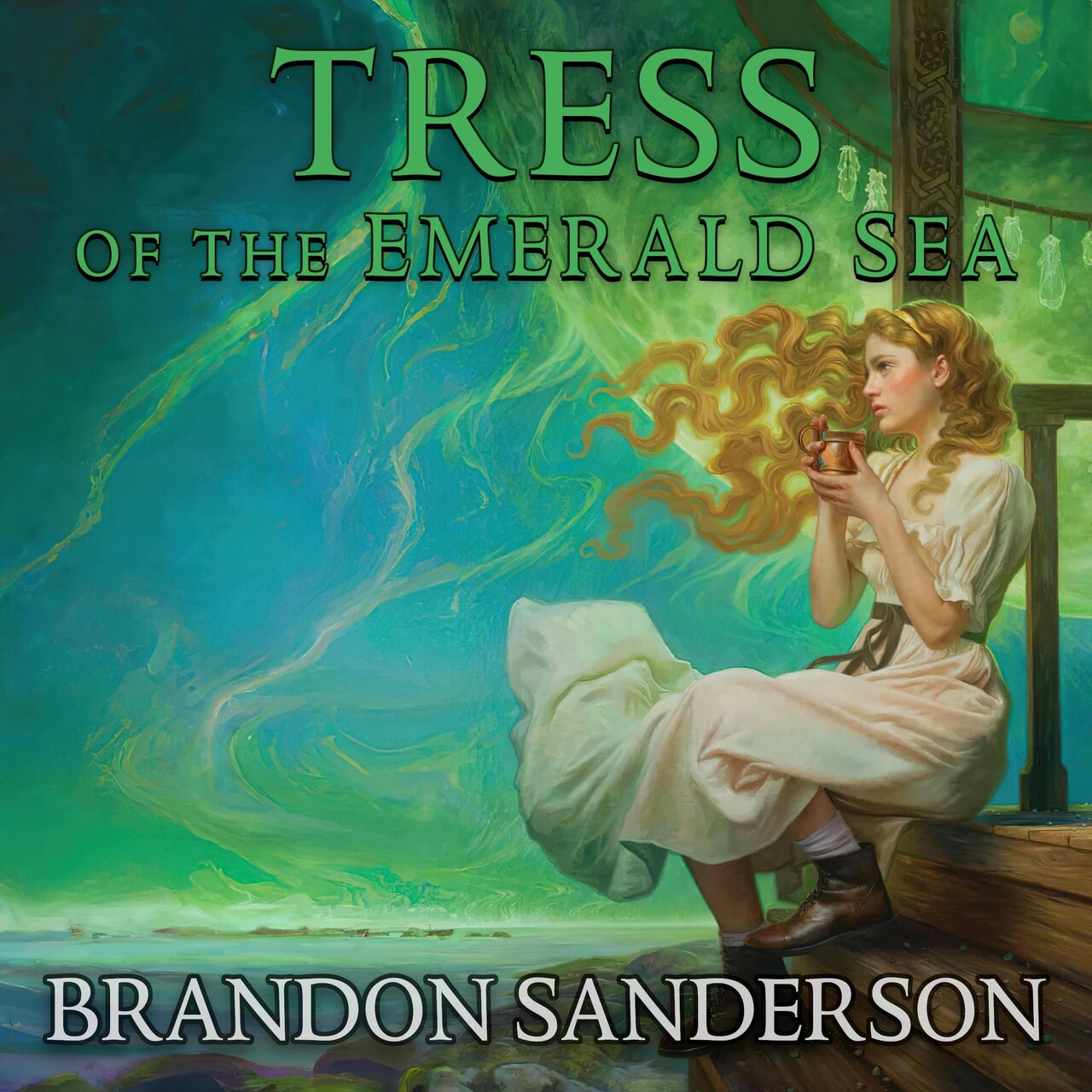 Audiobook cover for Tress of the Emerald Sea