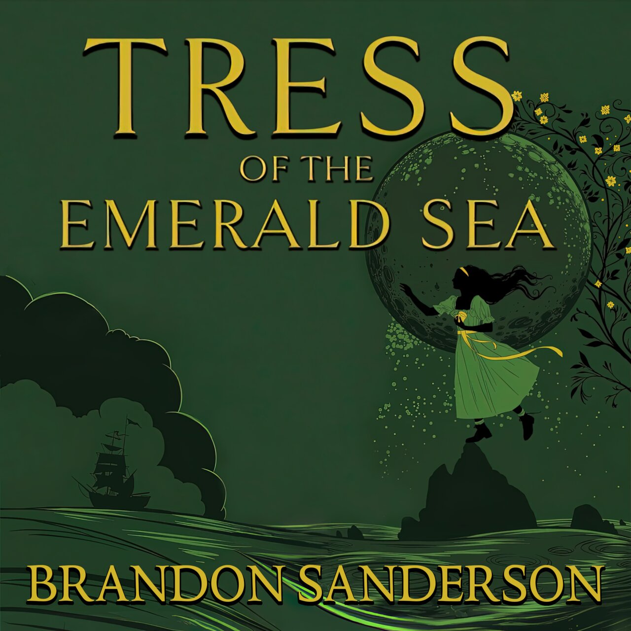 Audiobook cover for Tress of the Emerald Sea