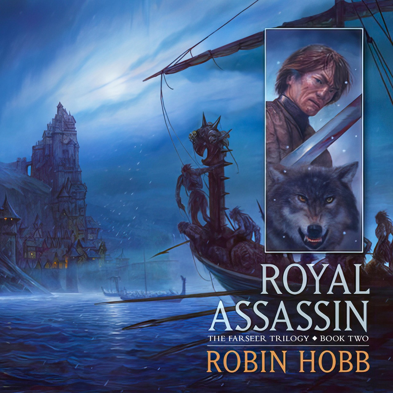 Audiobook cover for Royal Assassin (The Farseer Trilogy, Book 2)