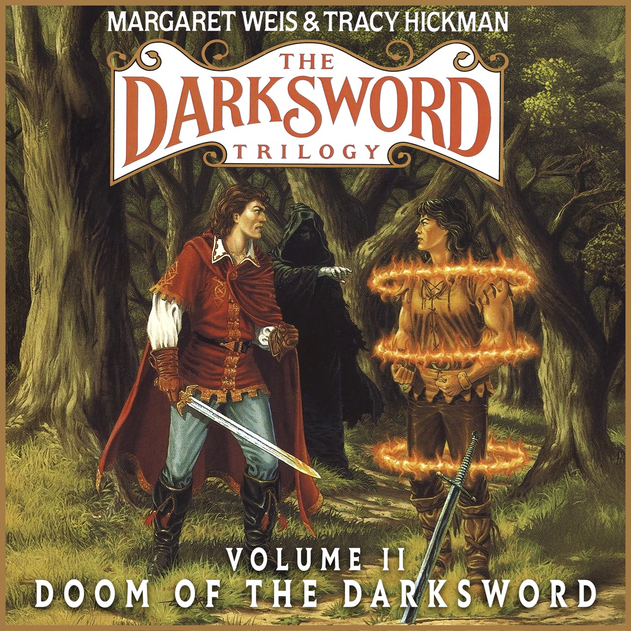 Audiobook cover for Doom of the Darksword