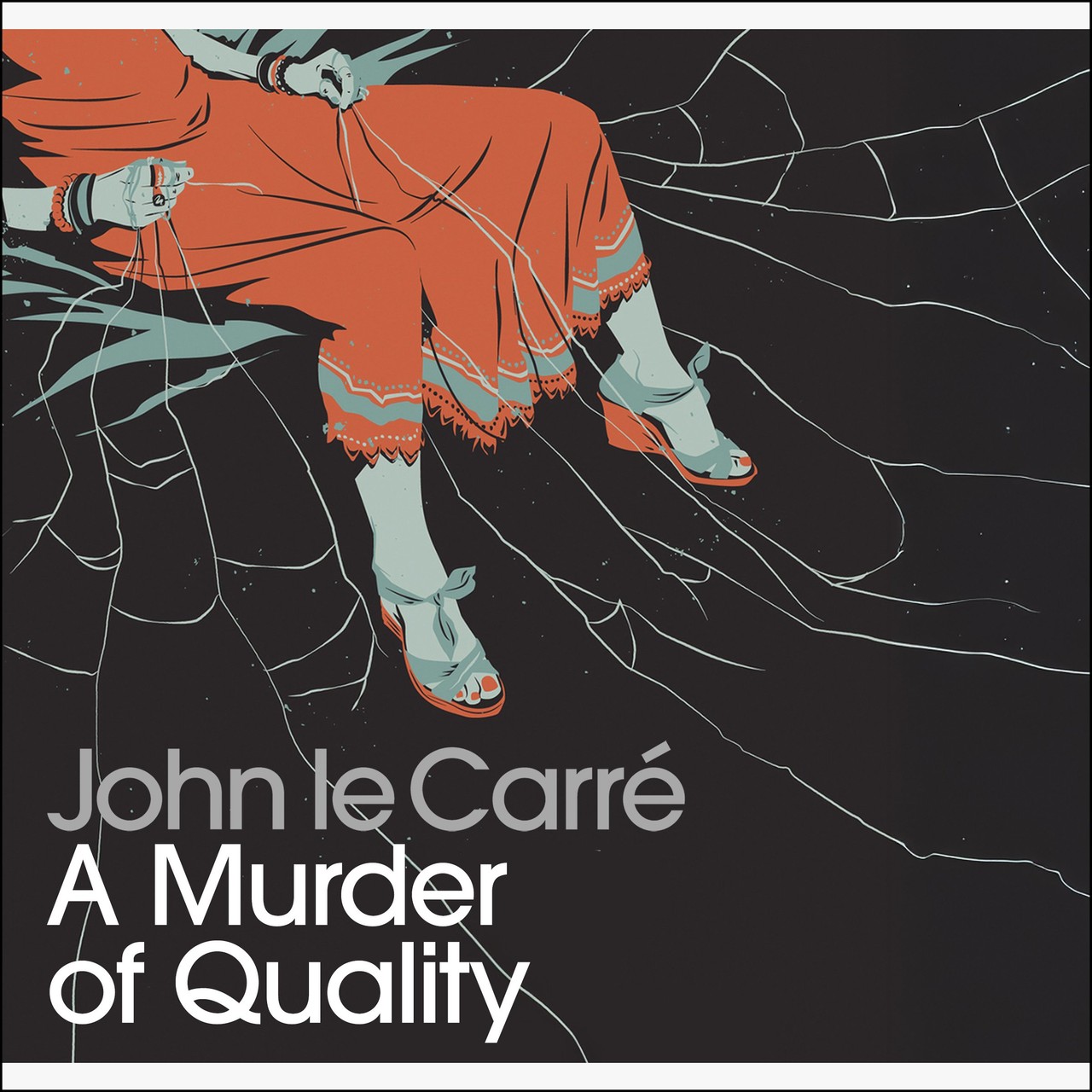 Audiobook cover for A murder of quality