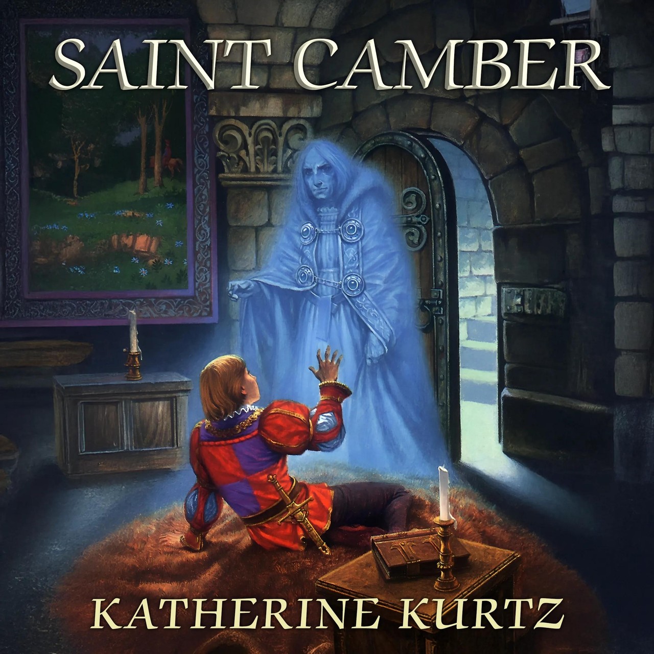 Audiobook cover for By Katherine Kurtz Saint Camber (The Legends of Camber of Culdi, Vol. 2) (1st First Edition) [Hardcover]