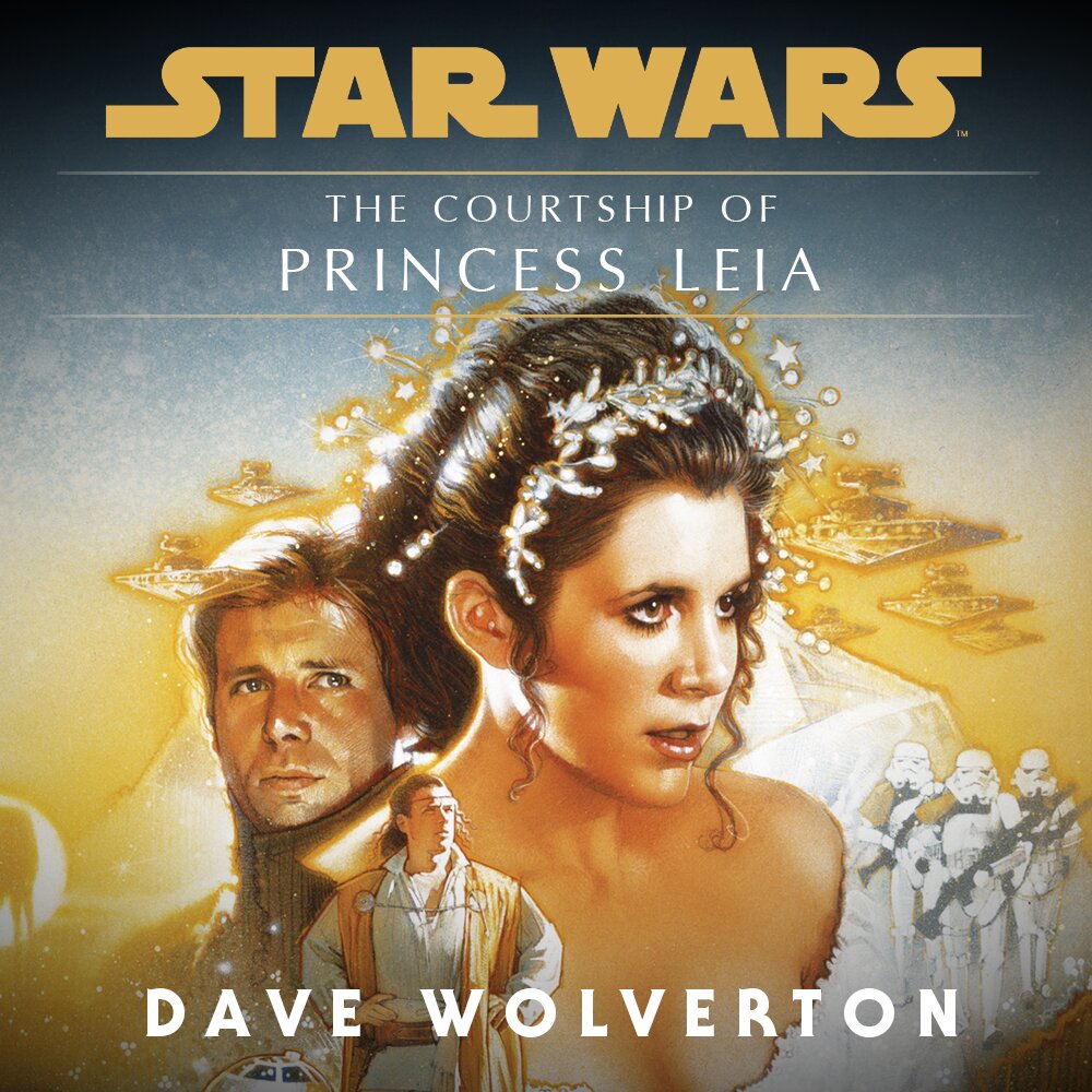 Audiobook cover for Star Wars - The Courtship of Princess Leia